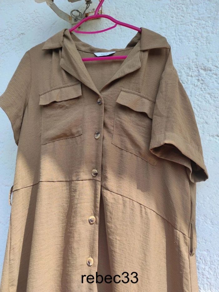 Robe chemise fluide - photo numéro 2