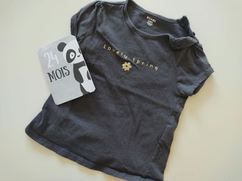 Tee shirt taille 24 mois