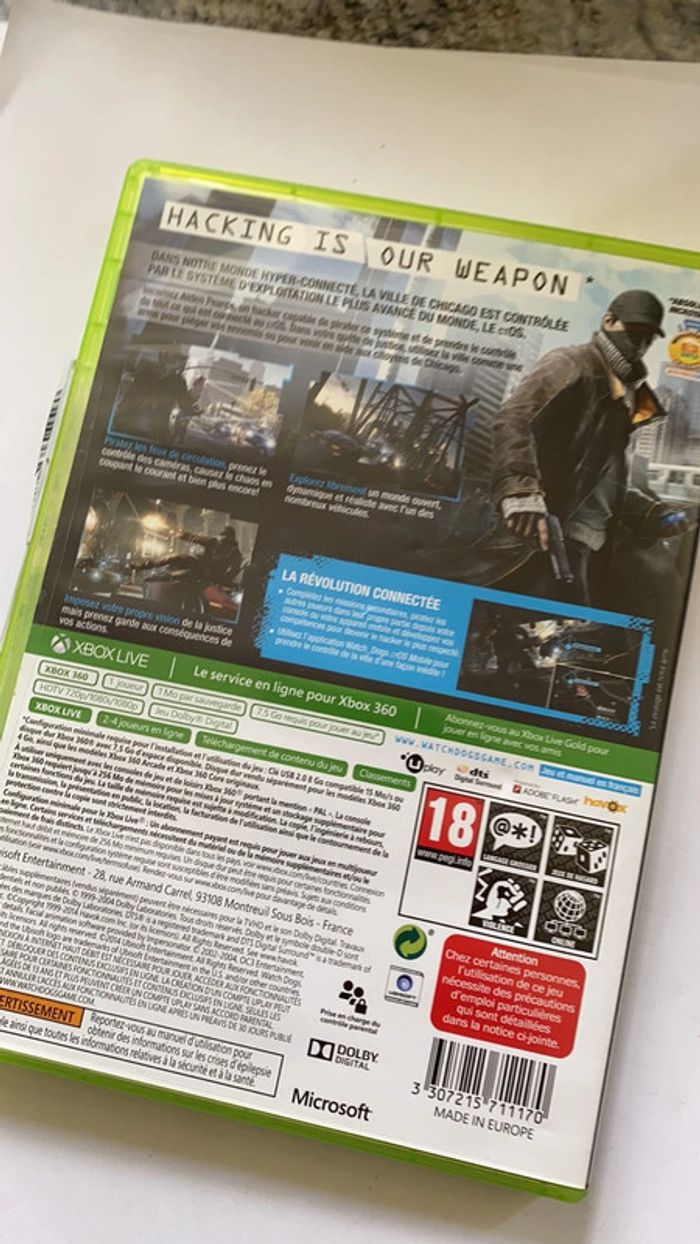 watch dogs Xbox 360 - photo numéro 3