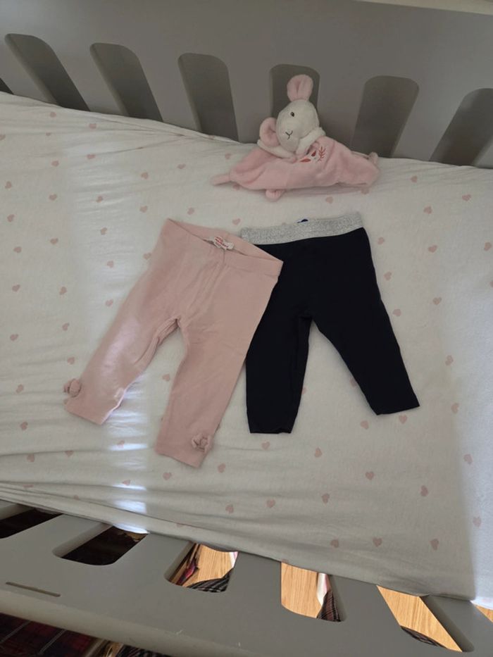 Lot legging 6 mois fille