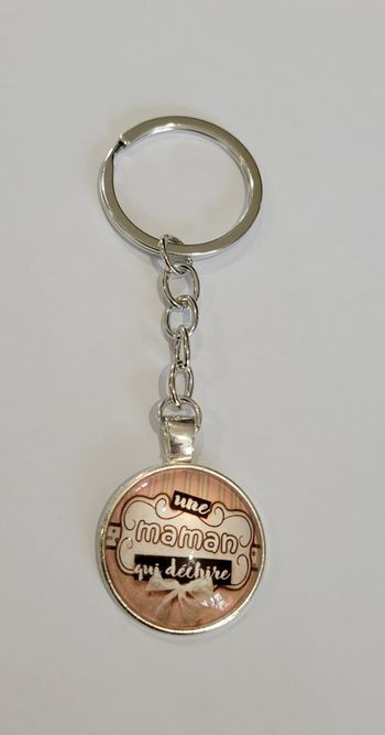 PORTE CLES MAMAN QUI DECHIRE ! NEUF ! FETE DES MERES