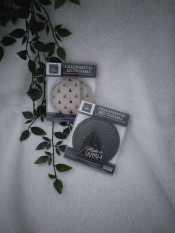 Lot de 2 chaufferettes