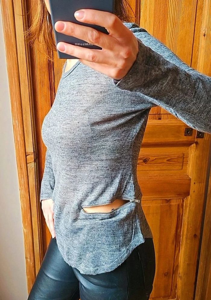 Top en lin Claudie Pierlot T.2 - photo numéro 5