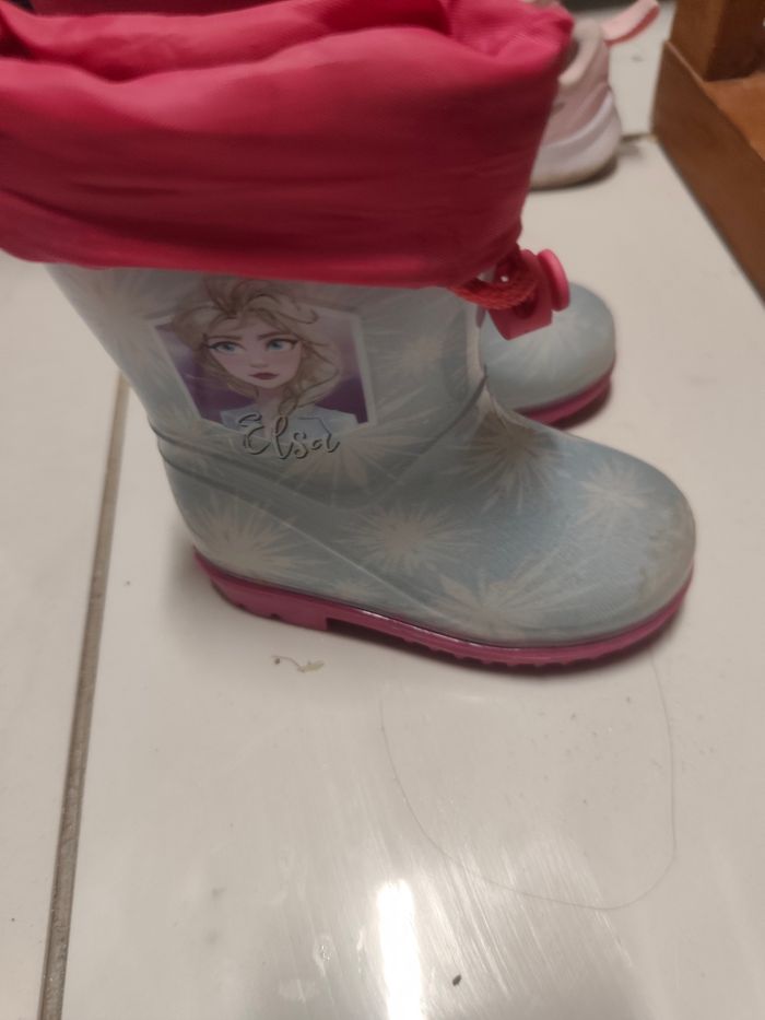 Bottes en caoutchouc 'la reine des neiges'