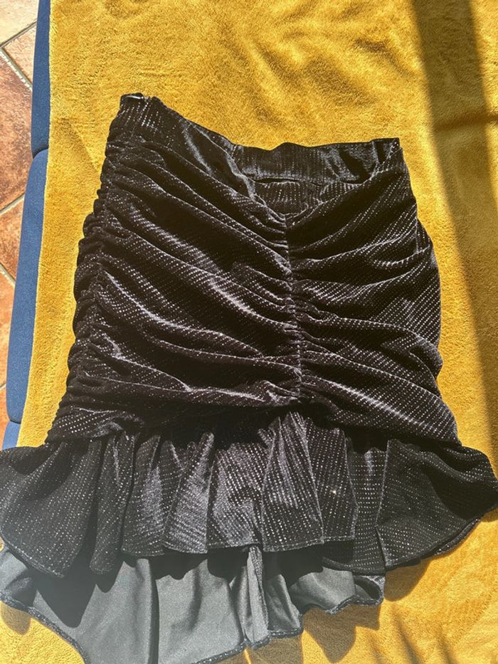 Jupe noir paillette Zara