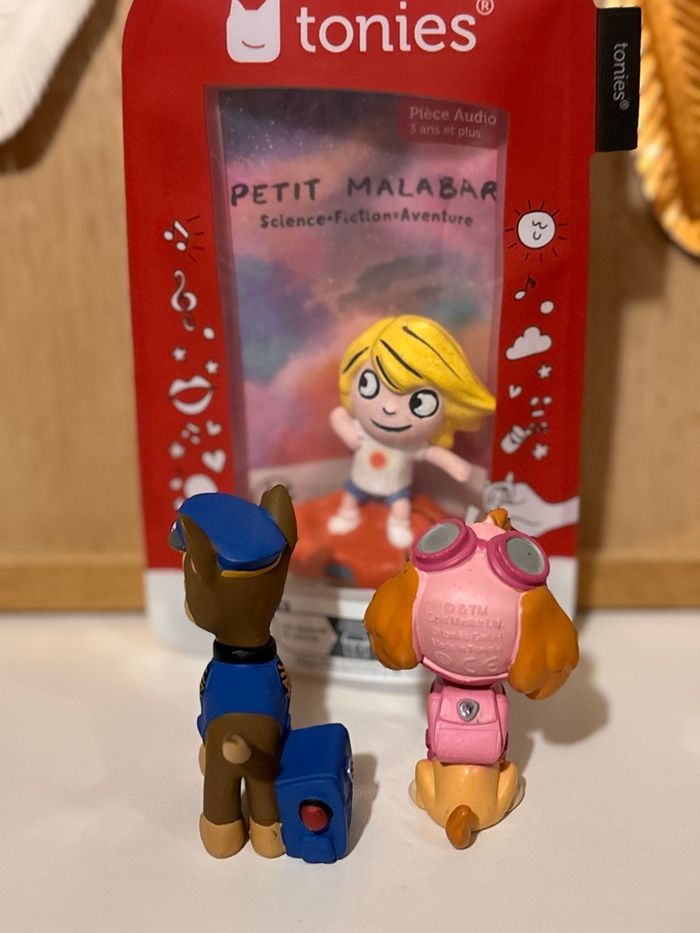 3 tonies pat patrouille et petit malabar - photo numéro 2