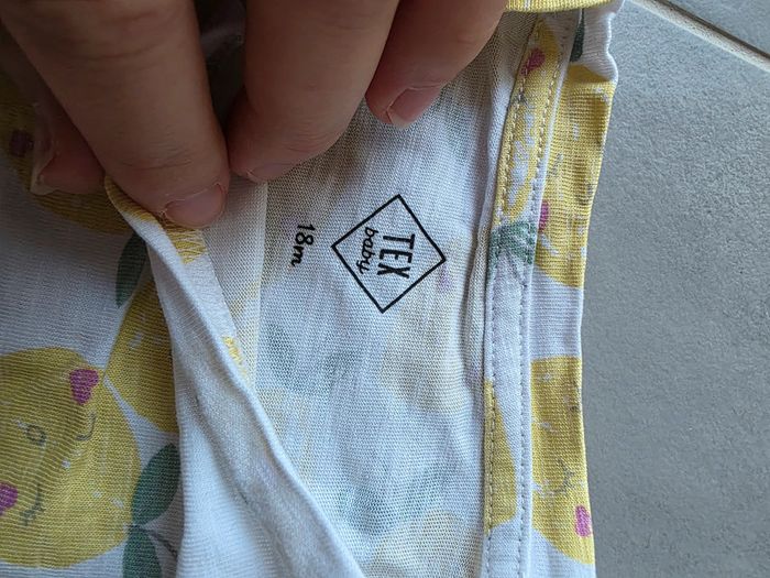 t-shirt citron 18 mois - photo numéro 4