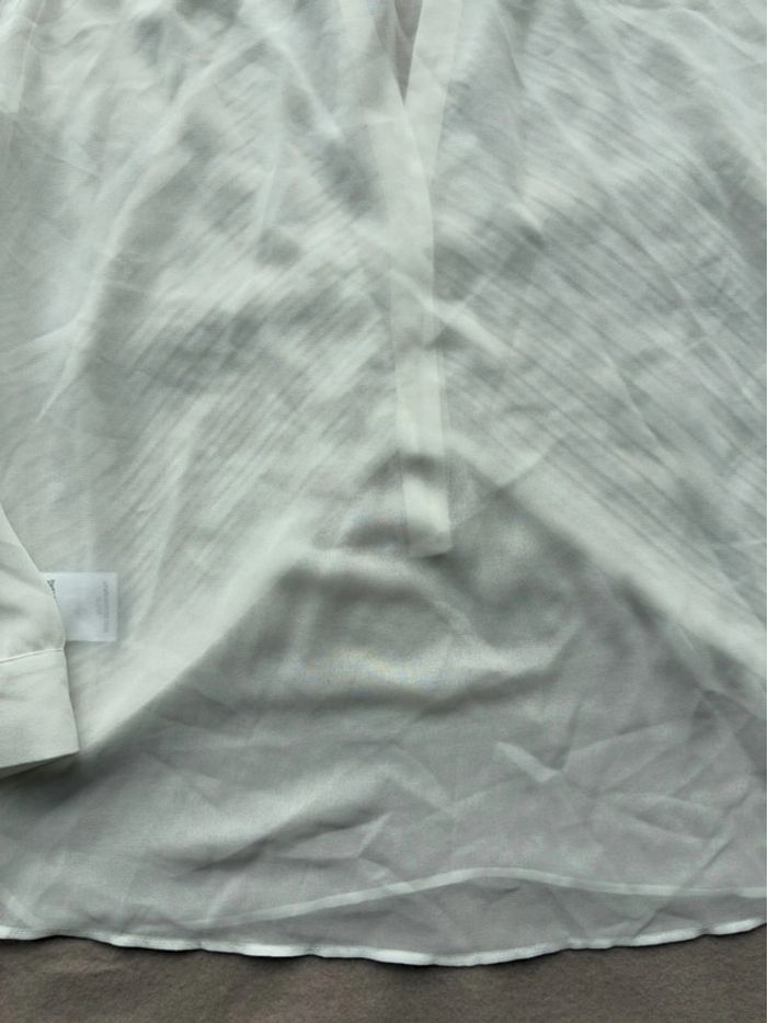 Chemise femme transparente blanche Sandro taille 1 en parfait état - photo numéro 15