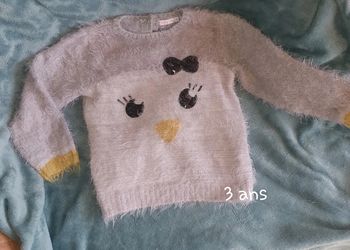 Pull d'hiver 3 ans