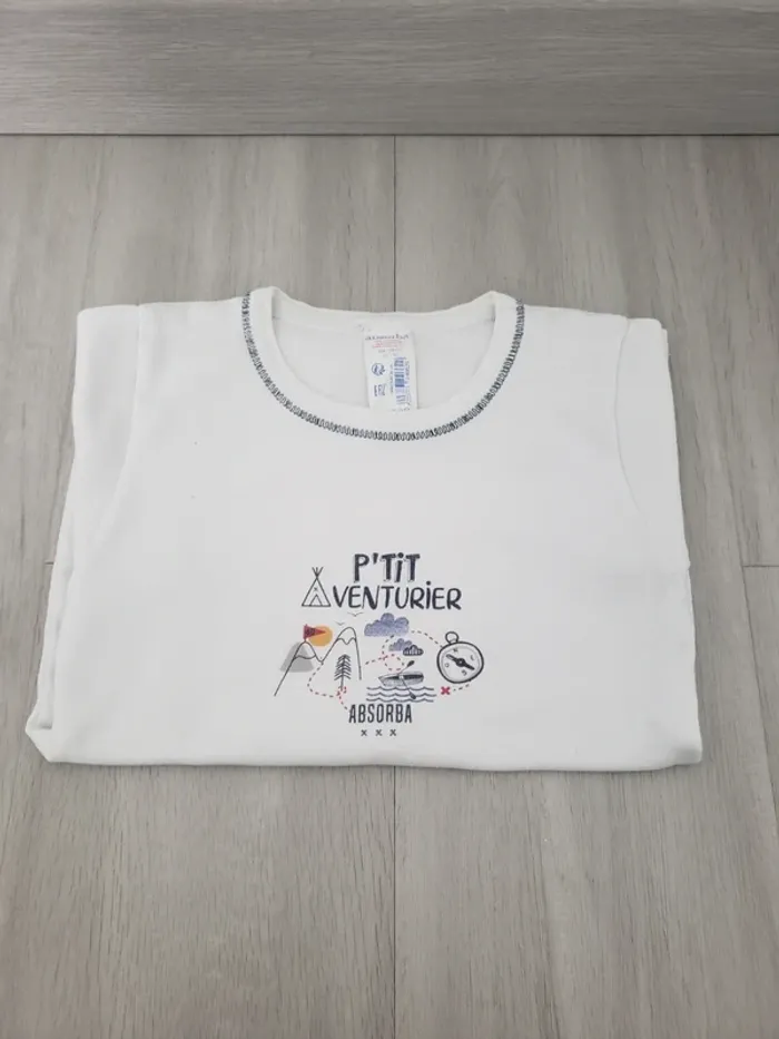 Maillot de corps absorba 10 ans