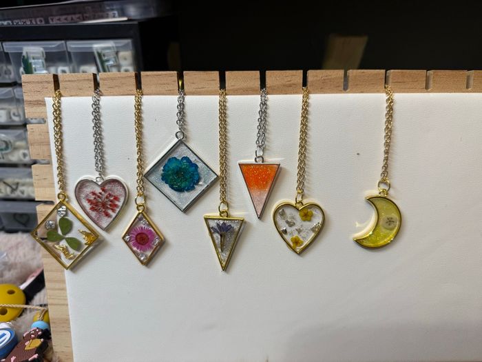 Collier résine epoxy