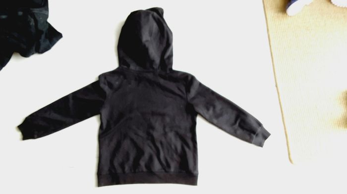 Vêtement garçon pull noir à capuche Airness 6 ans - photo numéro 4