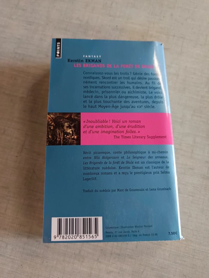 Livre les brigands de la forêt de skule - photo numéro 2