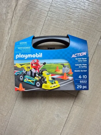 PLAYMOBIL 9322 Action Valisette Pilote de Karting - Neuf Scellé