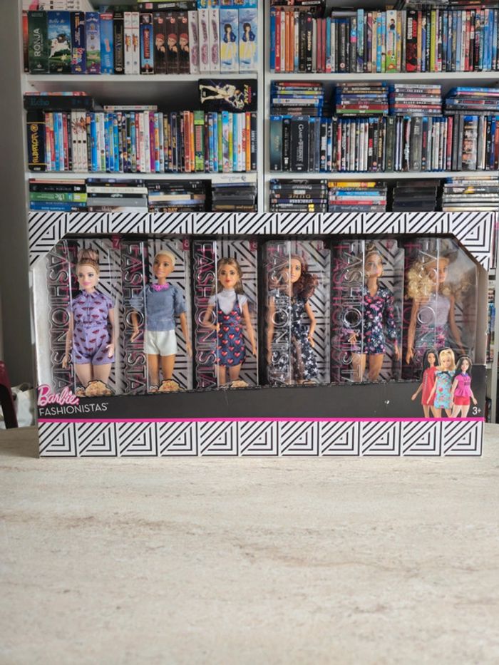 Coffret Barbie Fashionistas