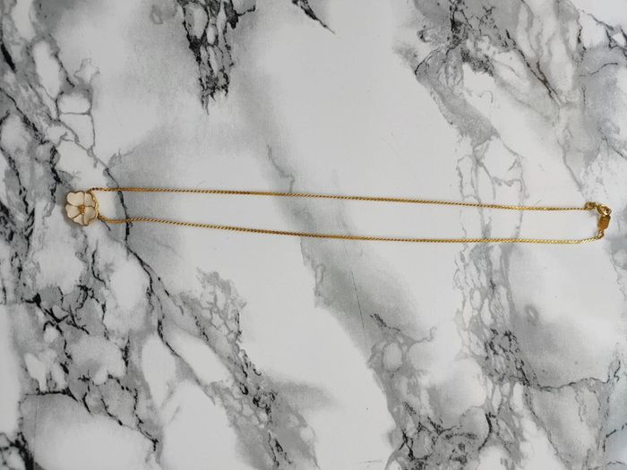 Collier fleur doré - photo numéro 15