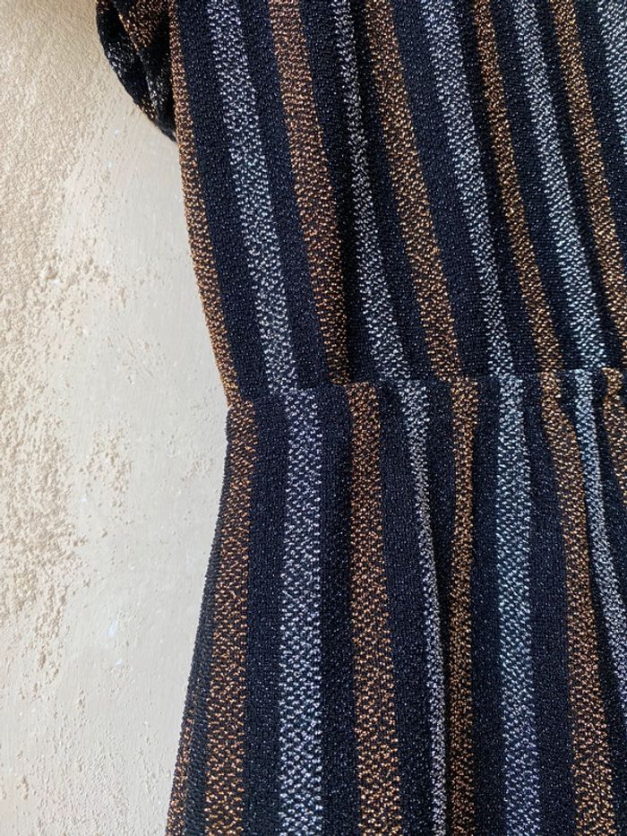 Combi-short irisé à rayures Pull&Bear L - photo numéro 4