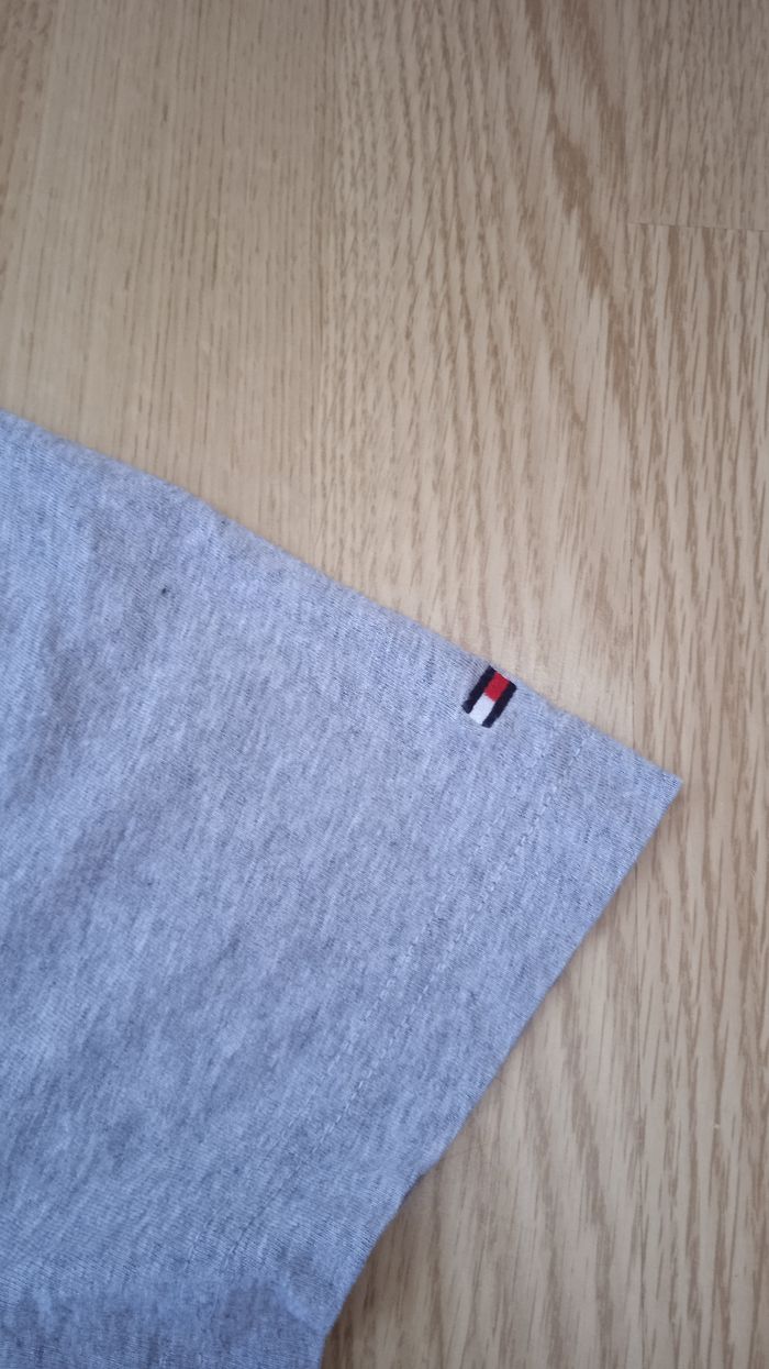 Tee-shirt Tommy Hilfiger gris homme en S - photo numéro 4