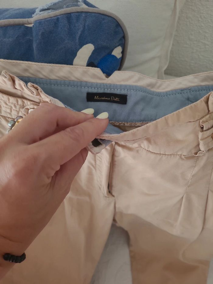 Pantalon chino beige 38 - photo numéro 2