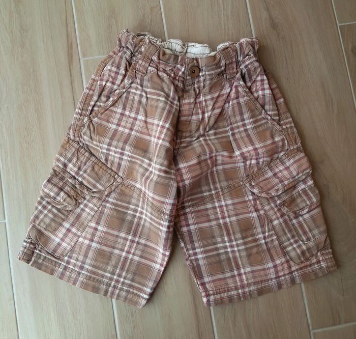 Bermuda à carreaux Zara Kids - photo numéro 2