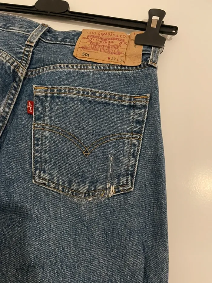 Jean Levi's 501 - Authentique - W29 L34 - Style vintage - photo numéro 12