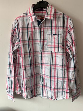 Très belle chemise à carreaux Sergent Major 12 ans