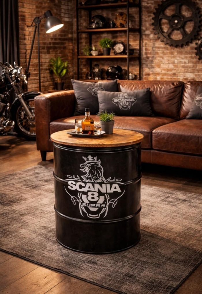 Tabouret décoration Scania