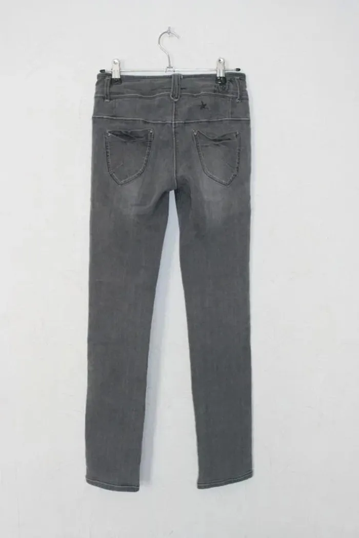 Jeans gris Bilook de chez Kiabi taille 14 ans - photo numéro 3