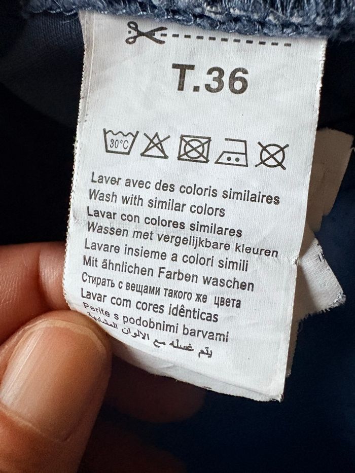 Chino homme Jules – Straight – W27 L34 – Bleu – TBE - photo numéro 5