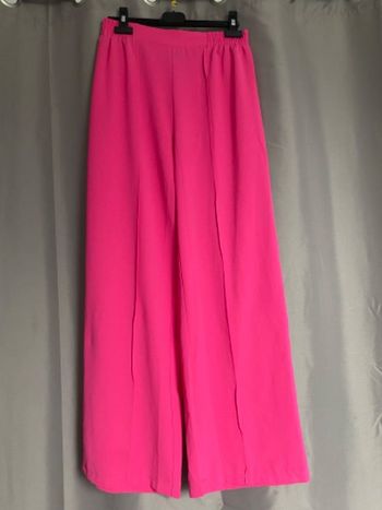 Pantalon rose fluide shein