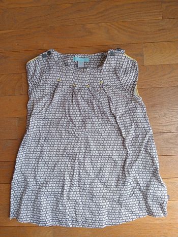 Robe été sans manches Obaibi coton 23 mois