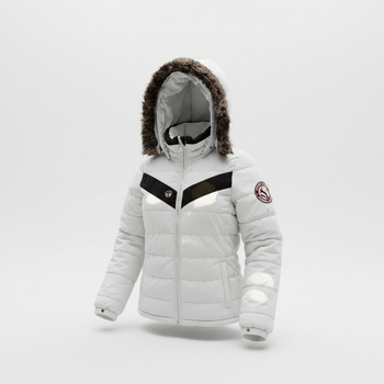 Veste de ski Poivre Blanc – Taille M – Blanc/Noir