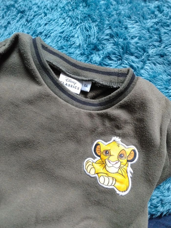 Sweat Disney Le roi lion 6 ans - photo numéro 3