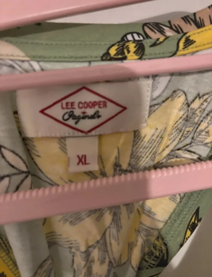 Débardeur fleuri Lee Cooper vert XL neuf - photo numéro 5