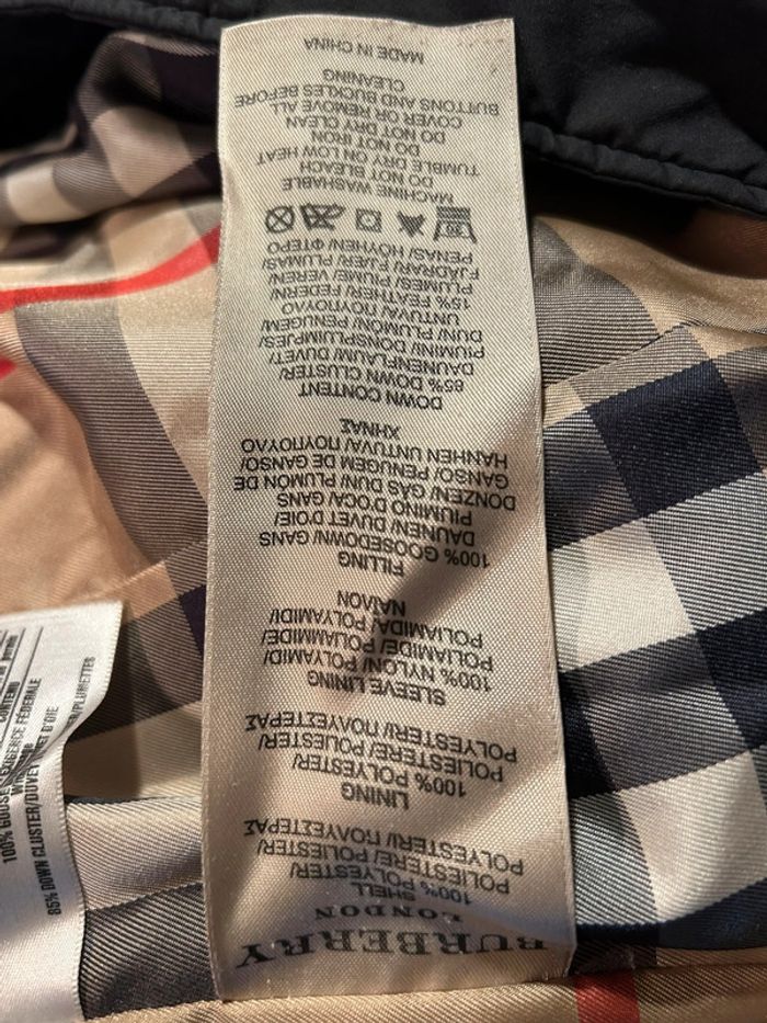 Doudoune #burberry#taille 40/42 - photo numéro 4