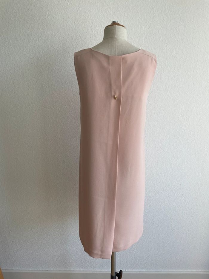 Robe rose sans manche Devernois - photo numéro 4