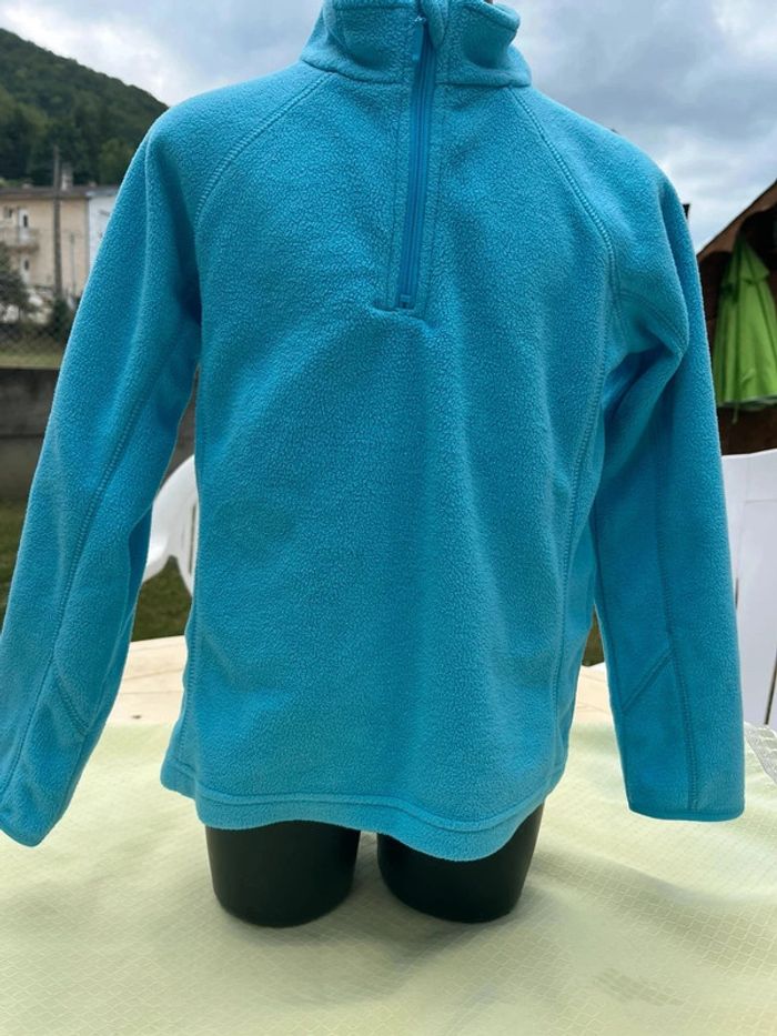 Veste polaire it’s turquoise taille 6 ans