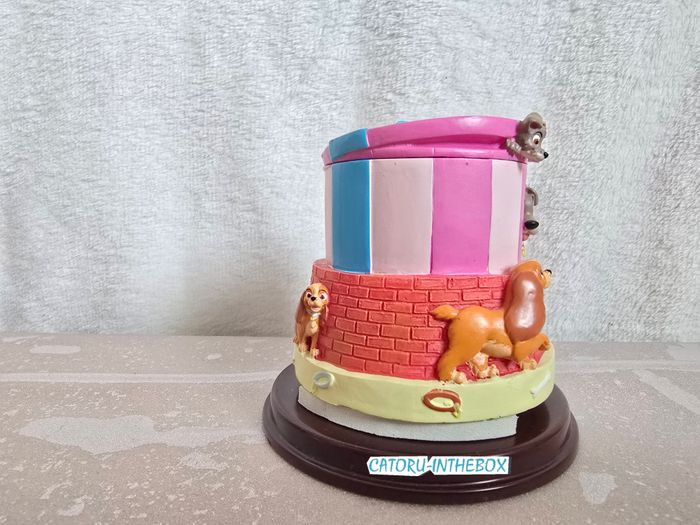 Figurine musicale / Musical Figure Disney Belle Clochard 2 Scamp Lady Tramp II - photo numéro 2