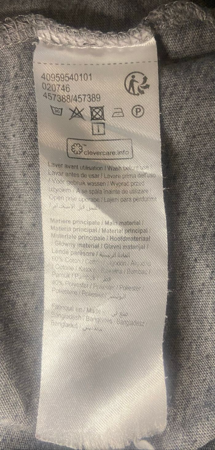 Tee-shirt gris et multicolore »Gémo »rigolote - photo numéro 5