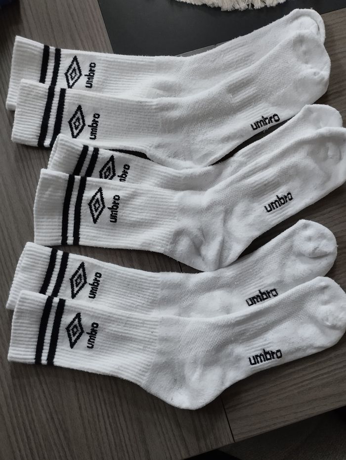 3 paires de chaussettes umbro