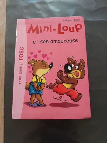 Livre mini loup