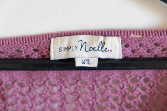 C50 blouse violet Simply Noelle L/XL - photo numéro 3