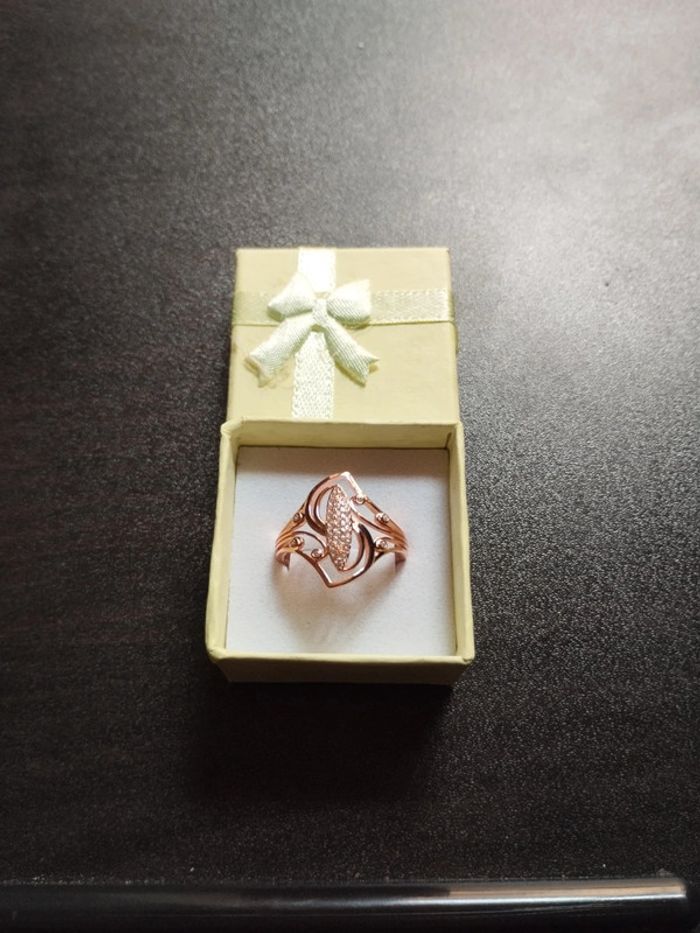 Bague vintage femme avec coffret cadeau