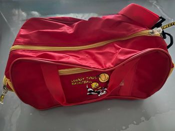 Sac de sport Looney Tunes rouge avec dessin Titi et Gros Minet Neuf