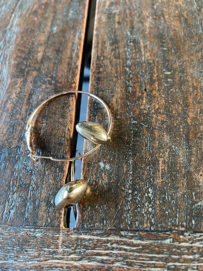 Magnifique paire de boucles d’oreilles avec cœurs - photo numéro 5