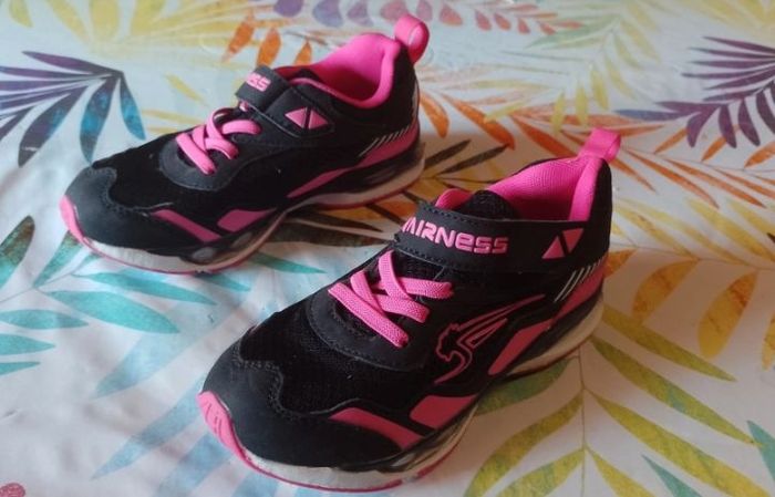 Baskets à scratch fille