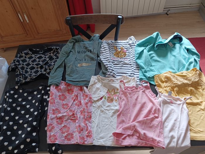 Lot vêtements fille 10 ans