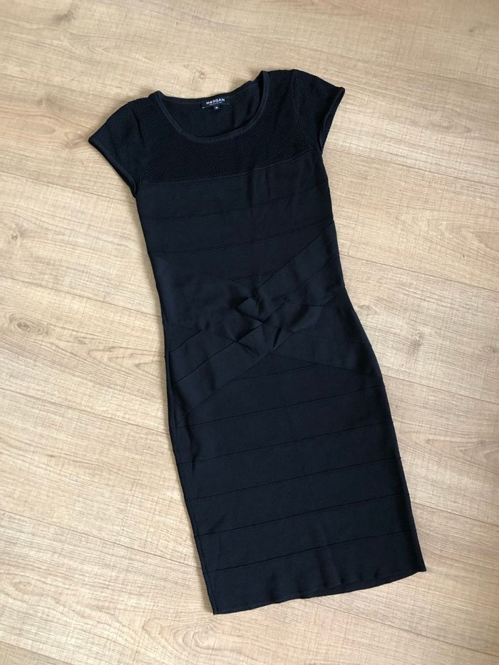 Robe noire à manches courtes Morgan taille M jamais portée (taille petit) - photo numéro 7