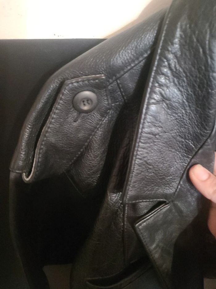 Manteau en cuir - photo numéro 4