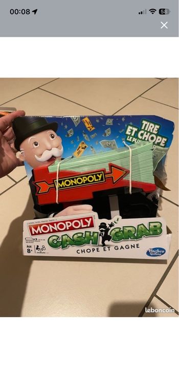 Jeux Monopoly cash 